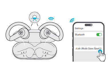 How to Pair, Use Multipoint, and Reset JBuds Open Sport 2