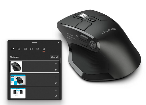 Utilize Copy and Paste History with JLab Keyboards and Mice!