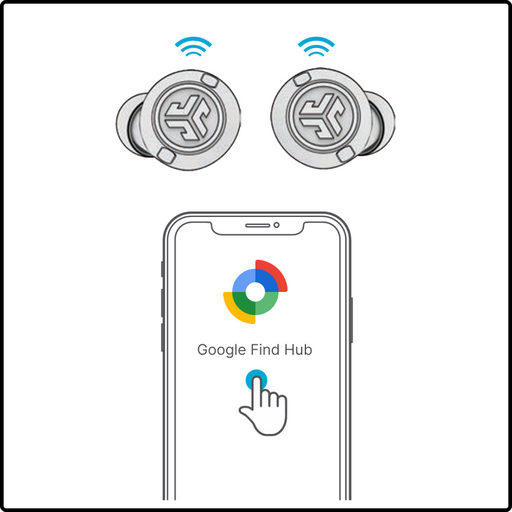 USING GOOGLE FAST PAIR/FIND HUB WITH JLAB