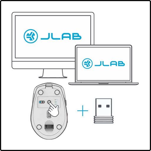 JLAB MOUSE 2.4GHZ DONGLE PAIRING PROCESS