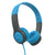 JBuddies Folding Gen 2 Kids Headphones  Blue/Gray